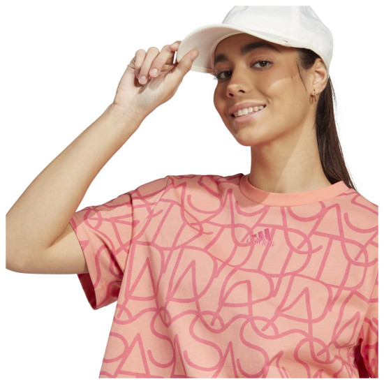Adidas Γυναικεία κοντομάνικη μπλούζα BLUV Q2 BOYF